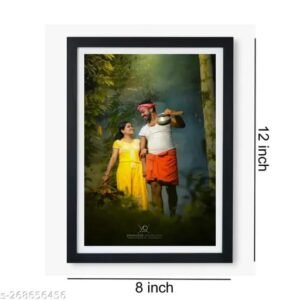 12*8 Photo frame with Glass
